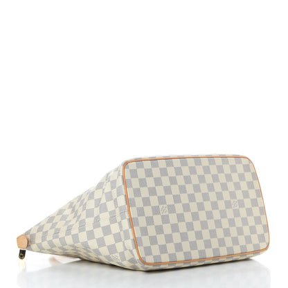 Louis Vuitton Damier Azur Saleya MM 4 of 11