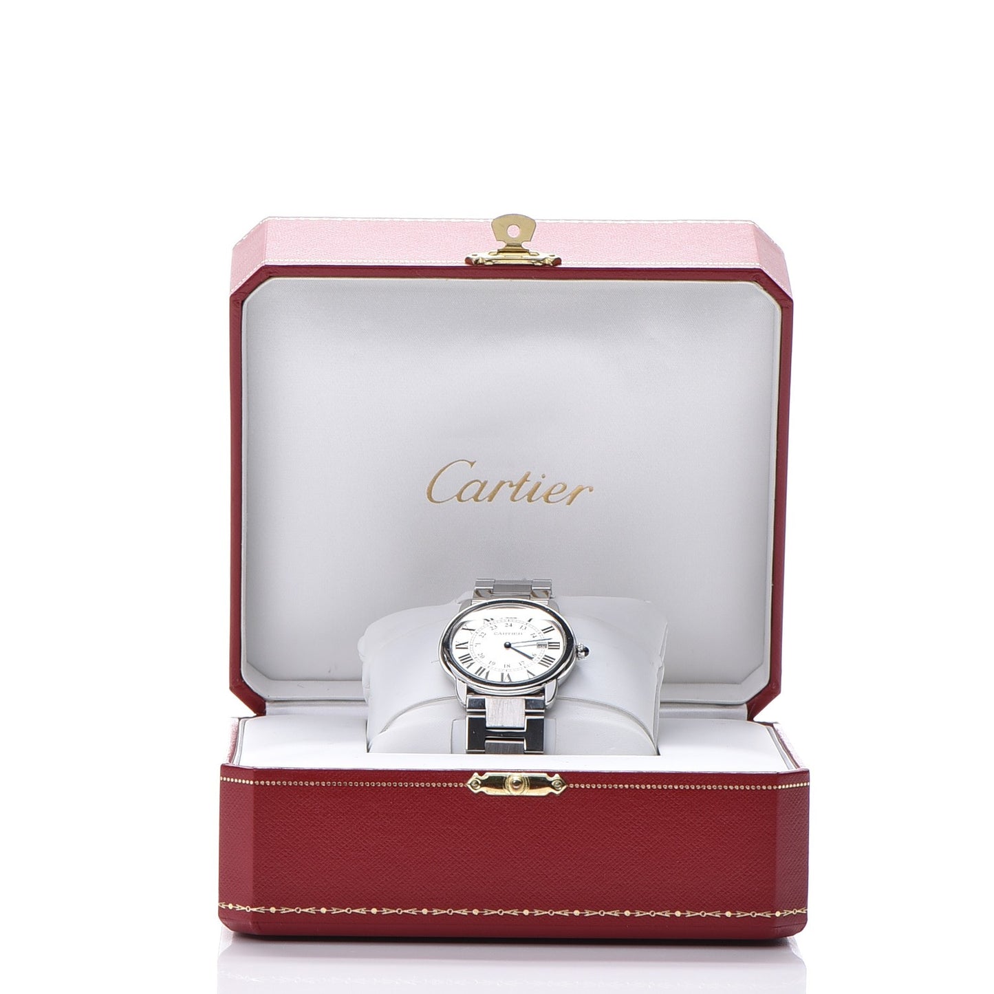 Stainless Steel 36mm Ronde Solo Quartz Watch