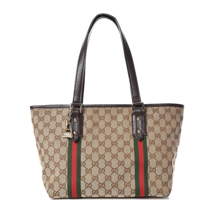 Gucci Monogram Medium Jolicoeur Tote Brown 1 of 10