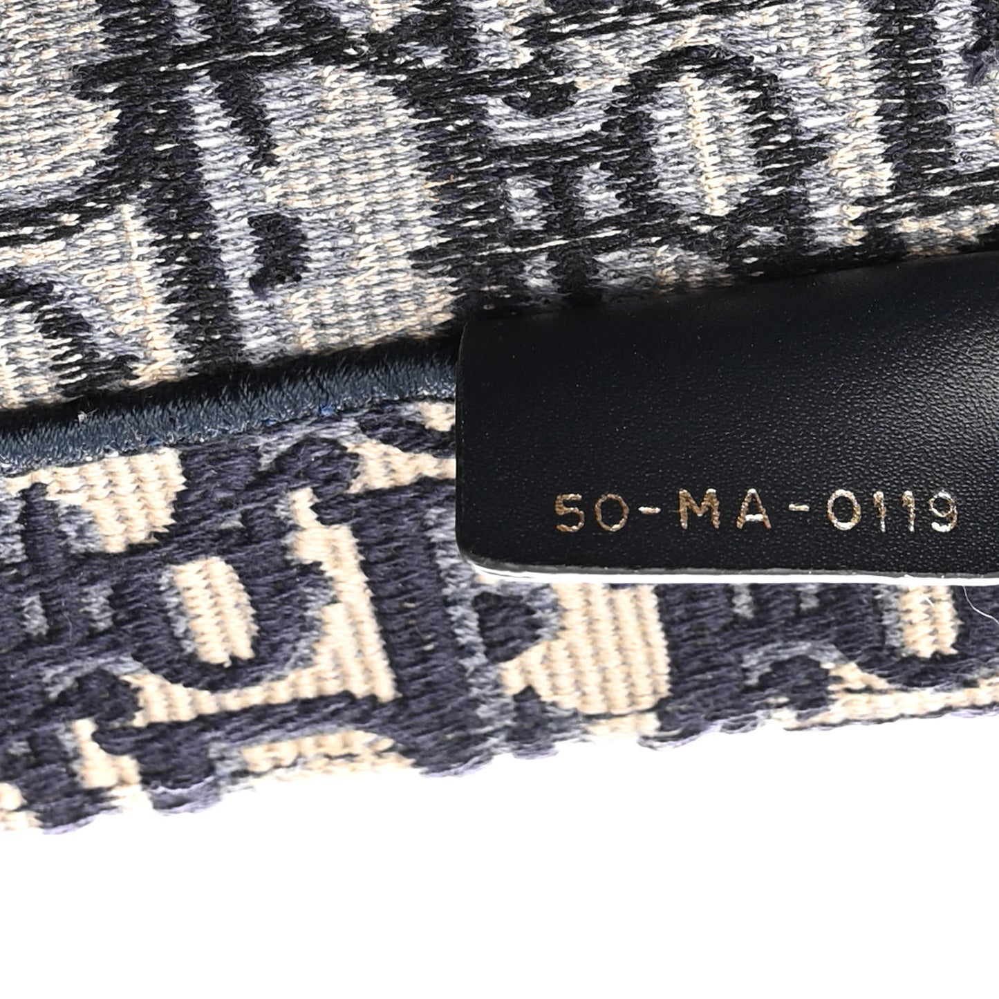 Oblique Book Tote Blue Multicolor