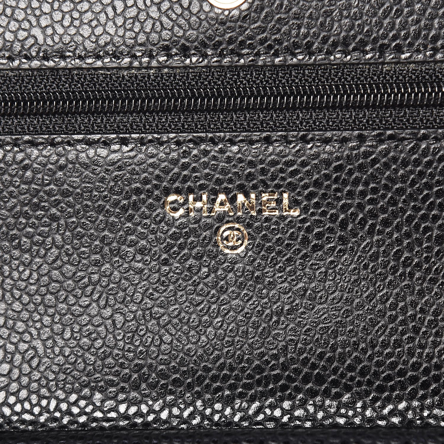 Chanel Caviar Quilted Wallet On Chain WOC Black 6 of 11