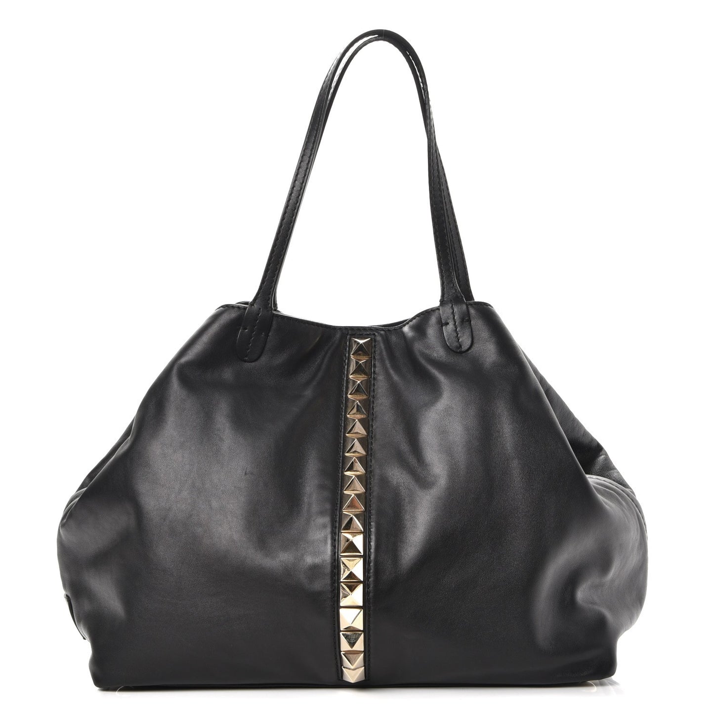 Grained Calfskin Va Va Voom Tote Black