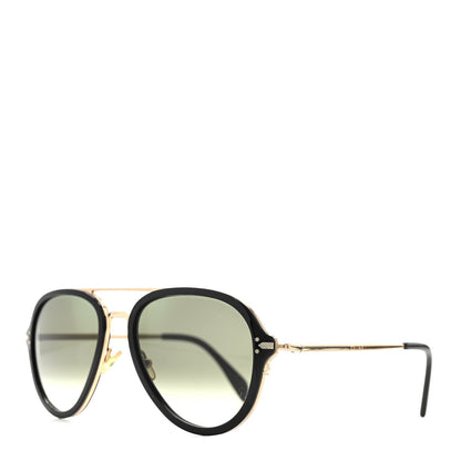 Celine Aviator Sunglasses CL 41374/S Black 1 of 6