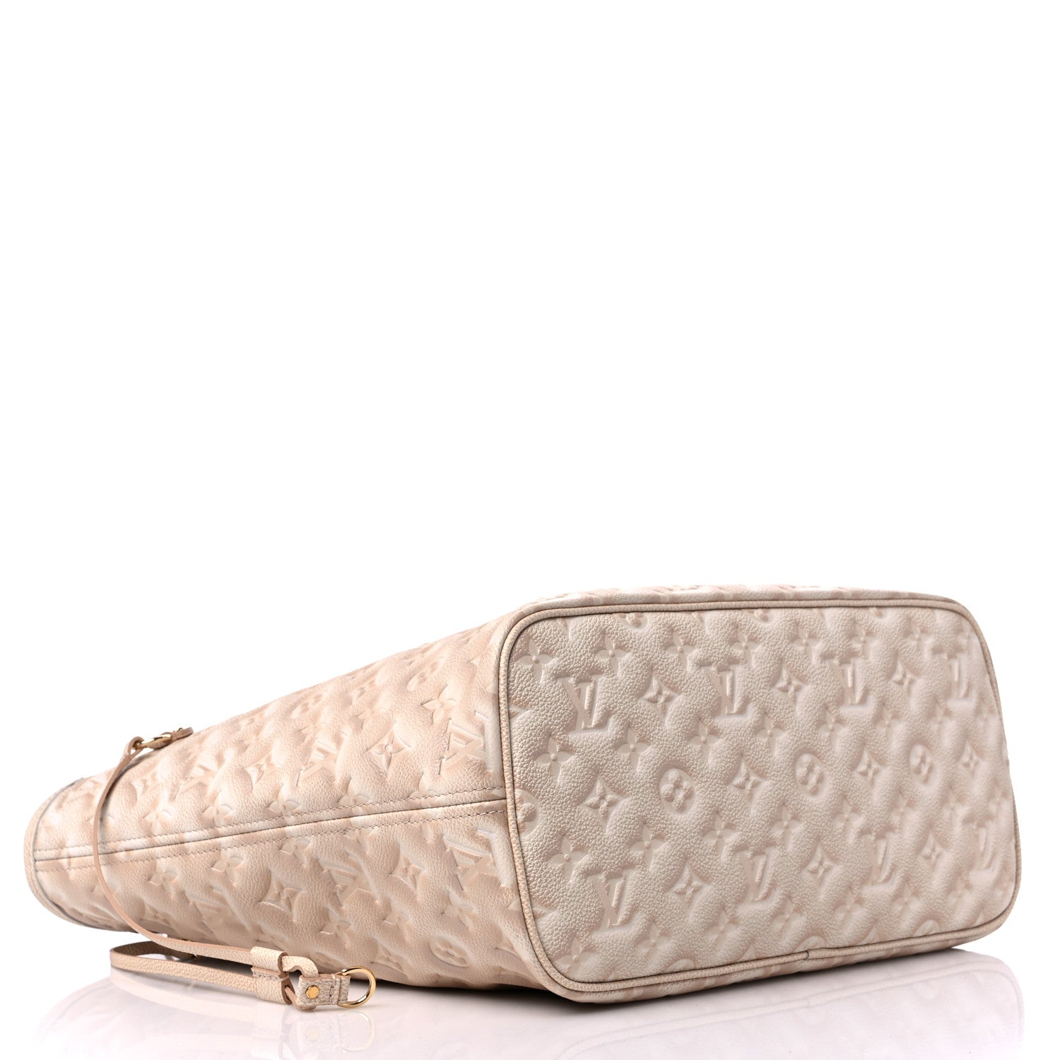 Louis Vuitton Empreinte Monogram Summer Stardust Neverfull MM Beige Clair 5 of 9