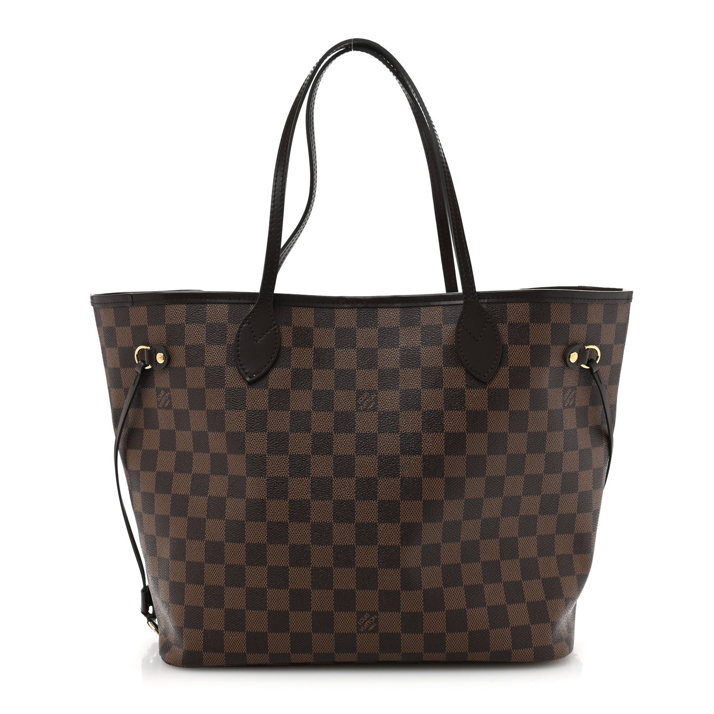Damier Ebene Neo Neverfull MM Rose Ballerine