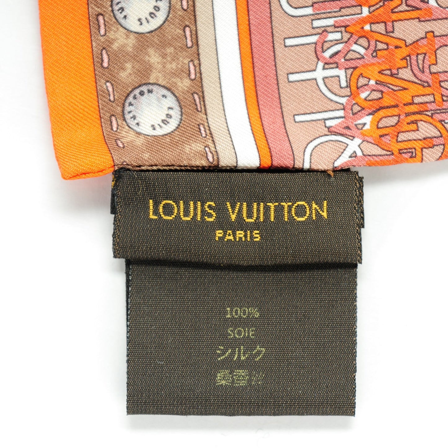 Silk Monogram Map Bandeau
