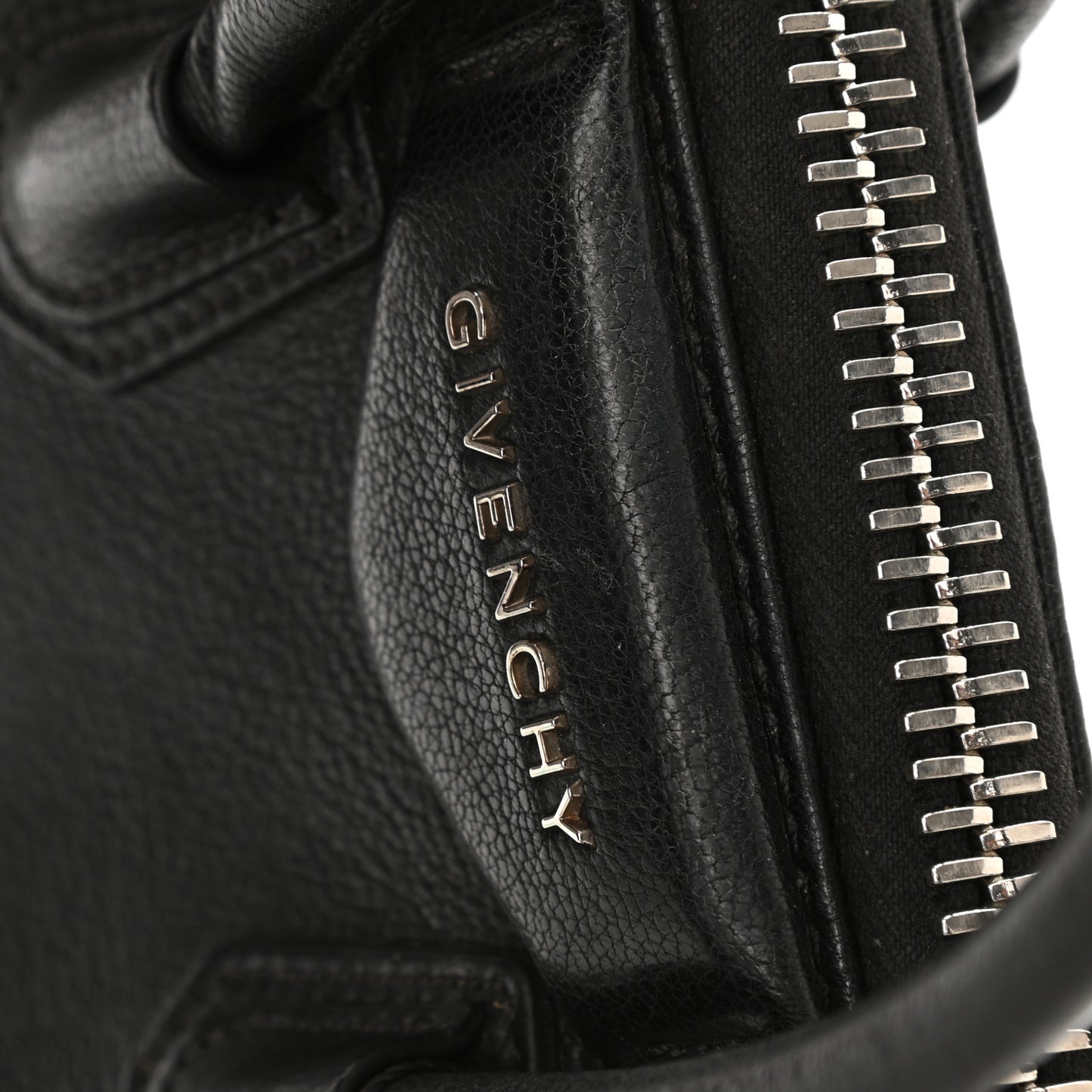 Sugar Goatskin Mini Antigona Black