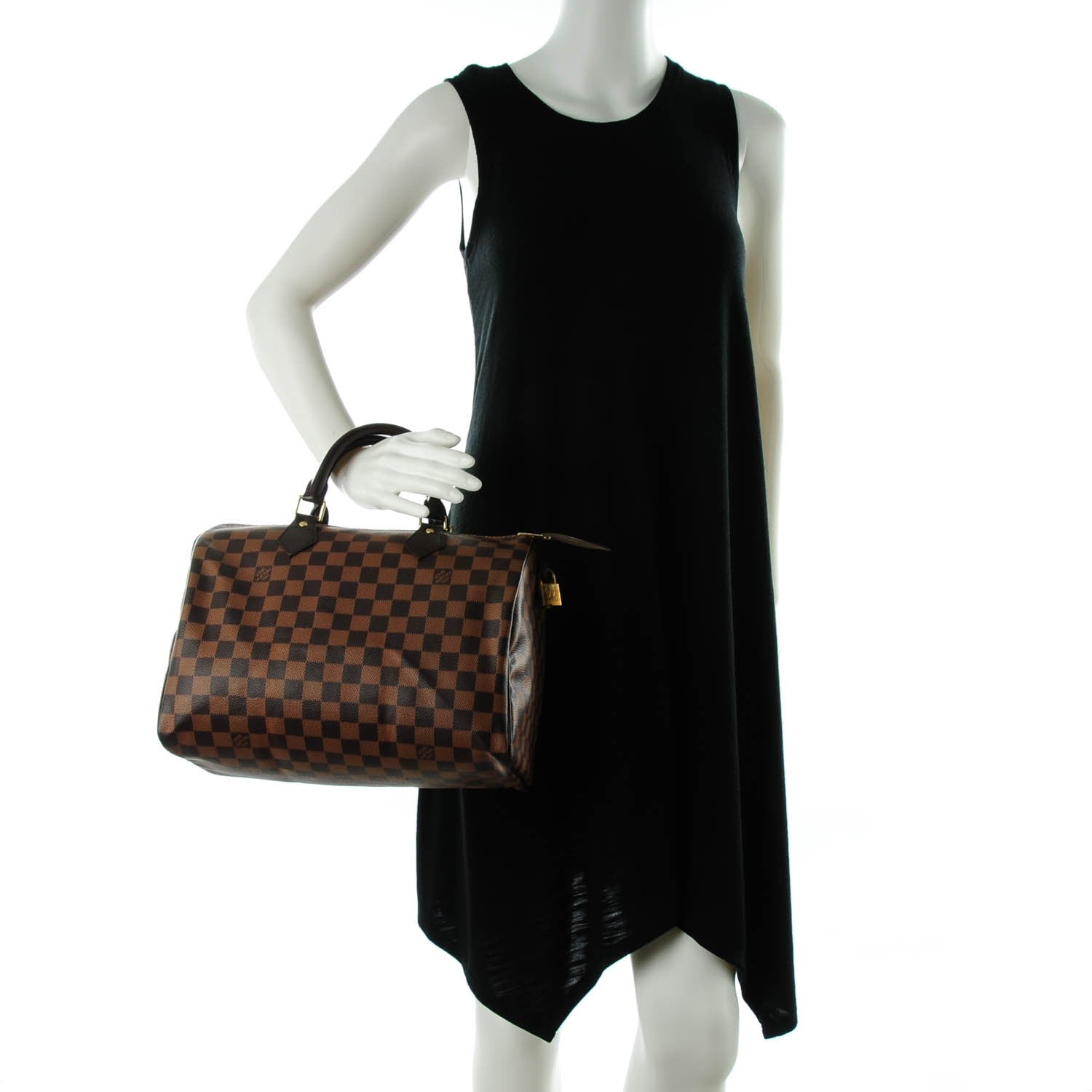 Louis Vuitton Damier Ebene Speedy 30 2 of 8