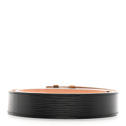 Louis Vuitton Epi 30mm LV Initiales Belt 80 32 Black 2 of 11
