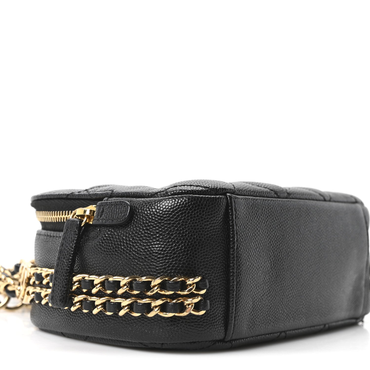 Chanel Caviar Quilted Mini CC You Camera Case Black 9 of 10