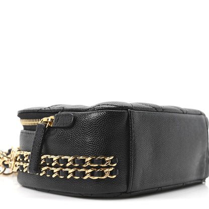 Chanel Caviar Quilted Mini CC You Camera Case Black 9 of 10