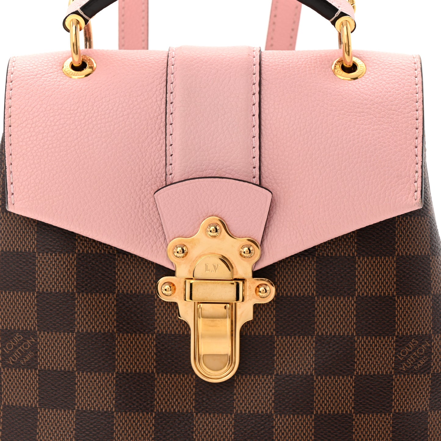Damier Ebene Clapton Backpack Magnolia