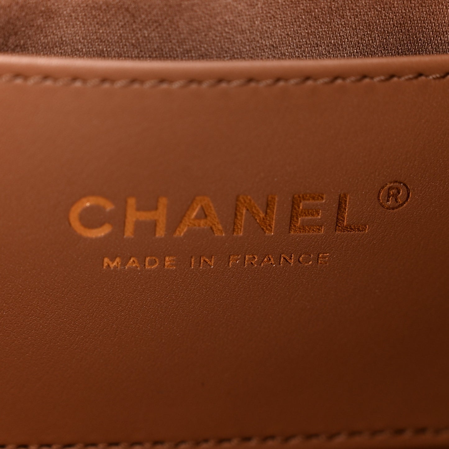 Caviar Quilted Small Chanel 25 Handbag Brown
