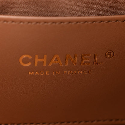 Chanel Caviar Quilted Small Chanel 25 Handbag Brown 6 of 10