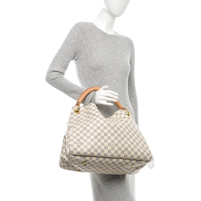 Louis Vuitton Damier Azur Artsy MM 2 of 14
