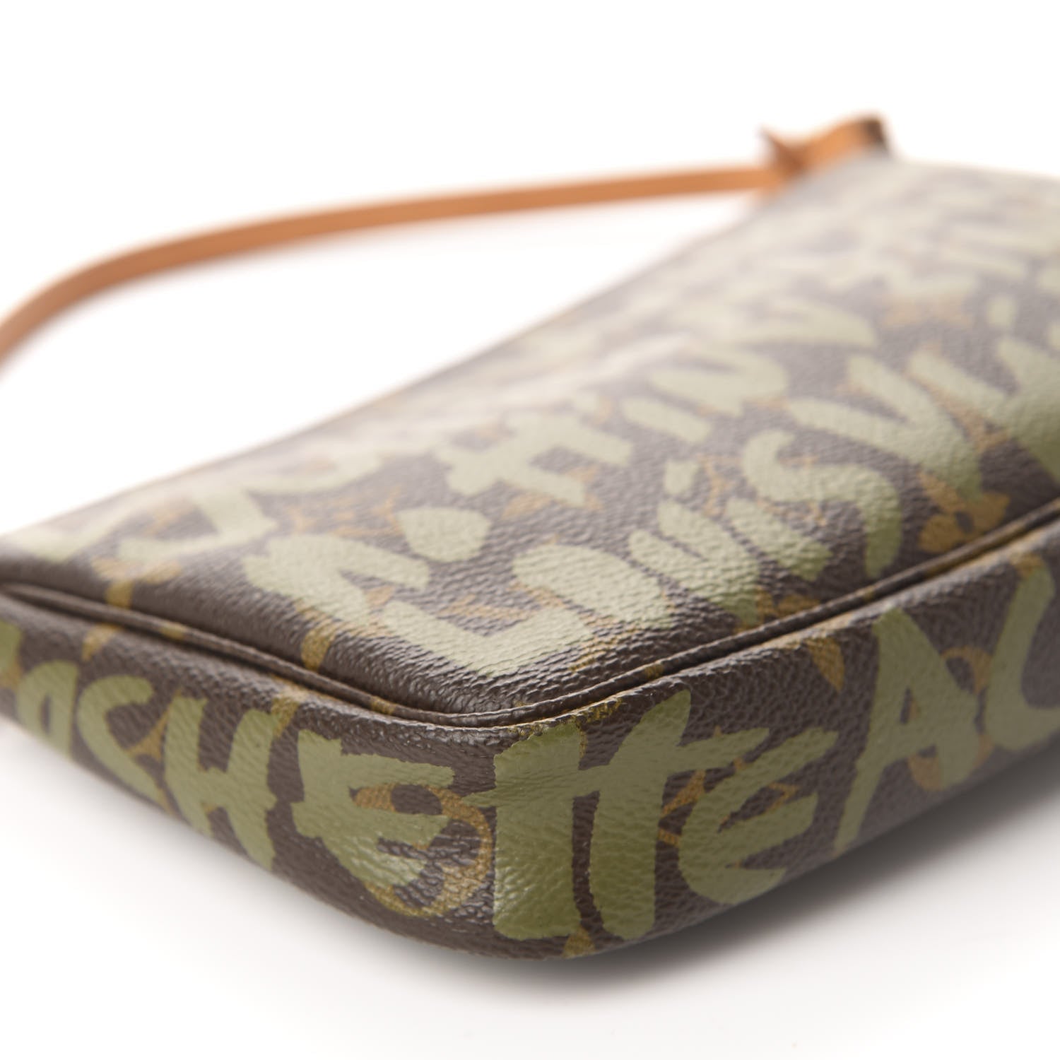 Louis Vuitton Monogram Graffiti Pochette Accessories Kaki 6 of 10