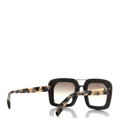 Prada Wooden Malabar Sunglasses SPR30R Ebony 4 of 6