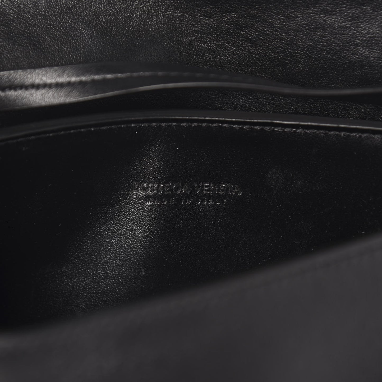 Nappa Intrecciato Crossbody Black