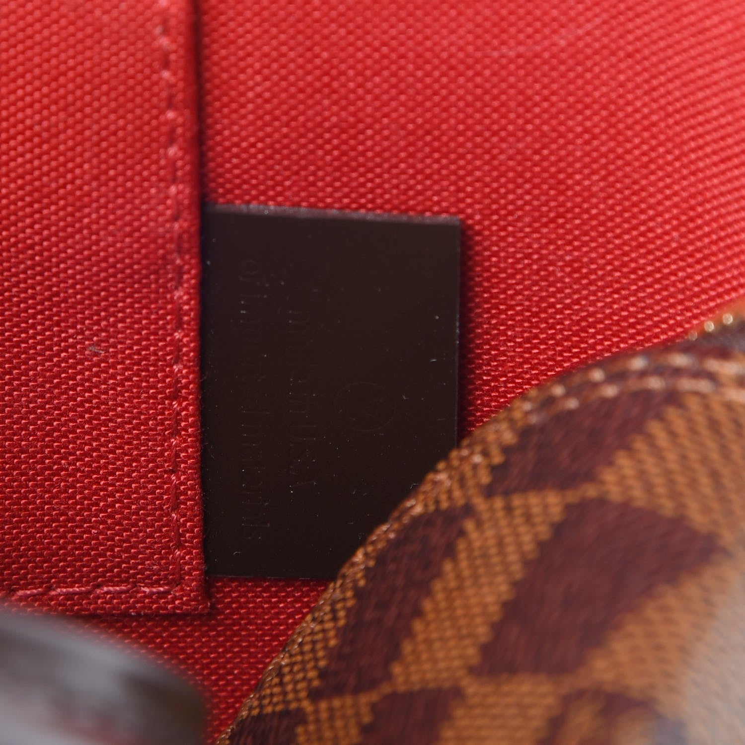 Louis Vuitton Damier Ebene Alma BB 8 of 10
