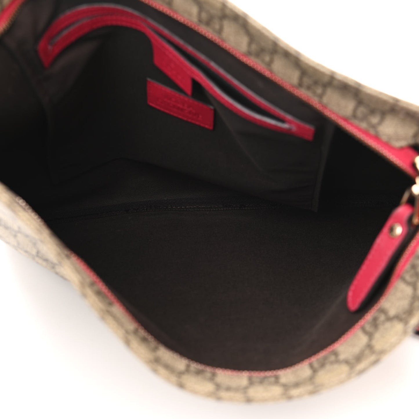 GG Supreme Monogram Medium Flat Messenger Bag Pink
