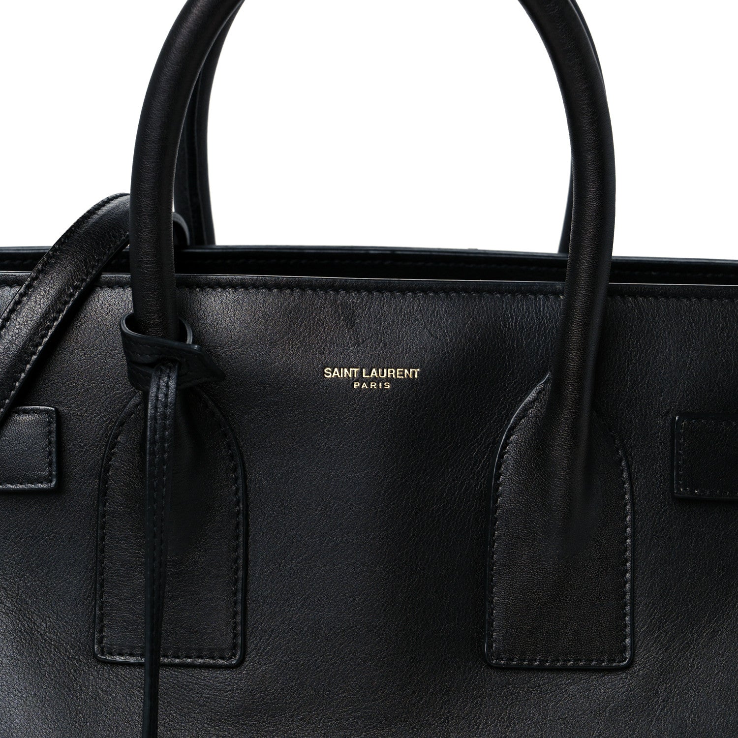 Saint Laurent Calfskin Small Sac De Jour Black 8 of 11