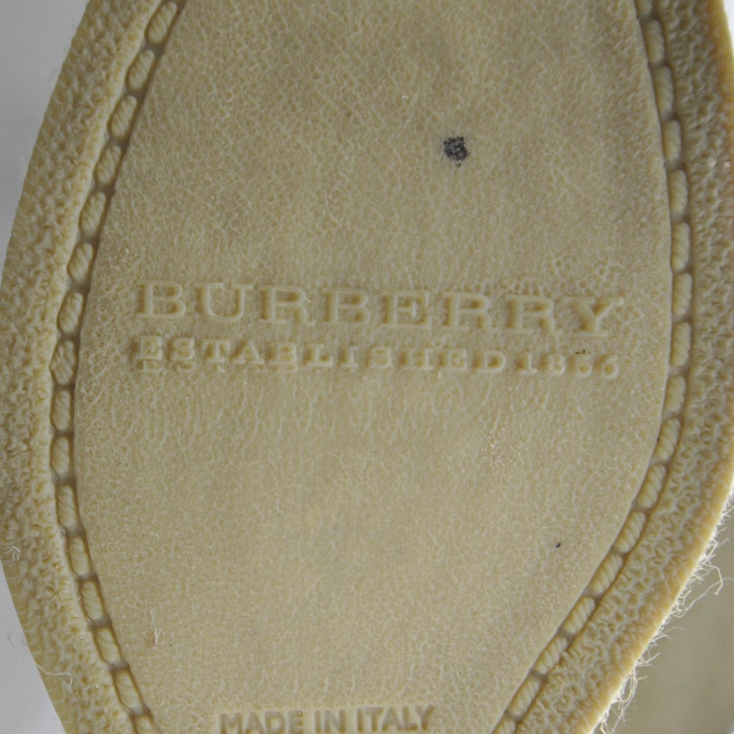 Patent Nova Check Trim Espadrille Wedges 40 Black