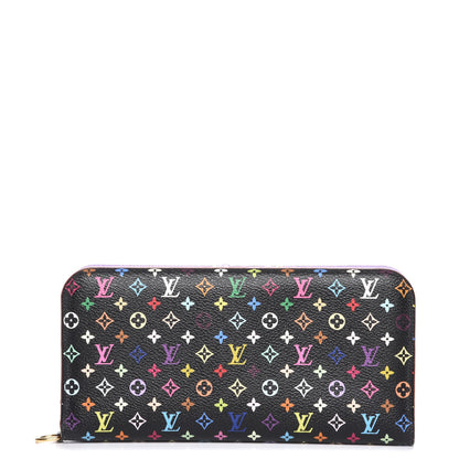 Louis Vuitton Monogram Multicolor Insolite Wallet Black Violet 1 of 7