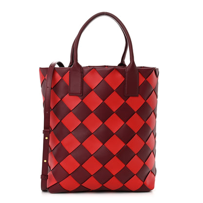 Bottega Veneta Nappa Maxi Cabat 30 Red Burgundy 1 of 10