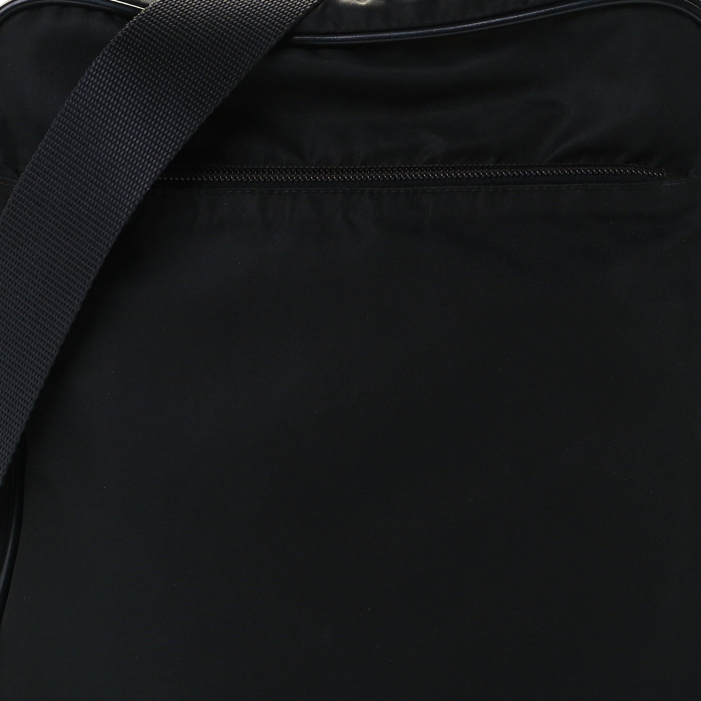 Tessuto Nylon Crossbody Bag Black