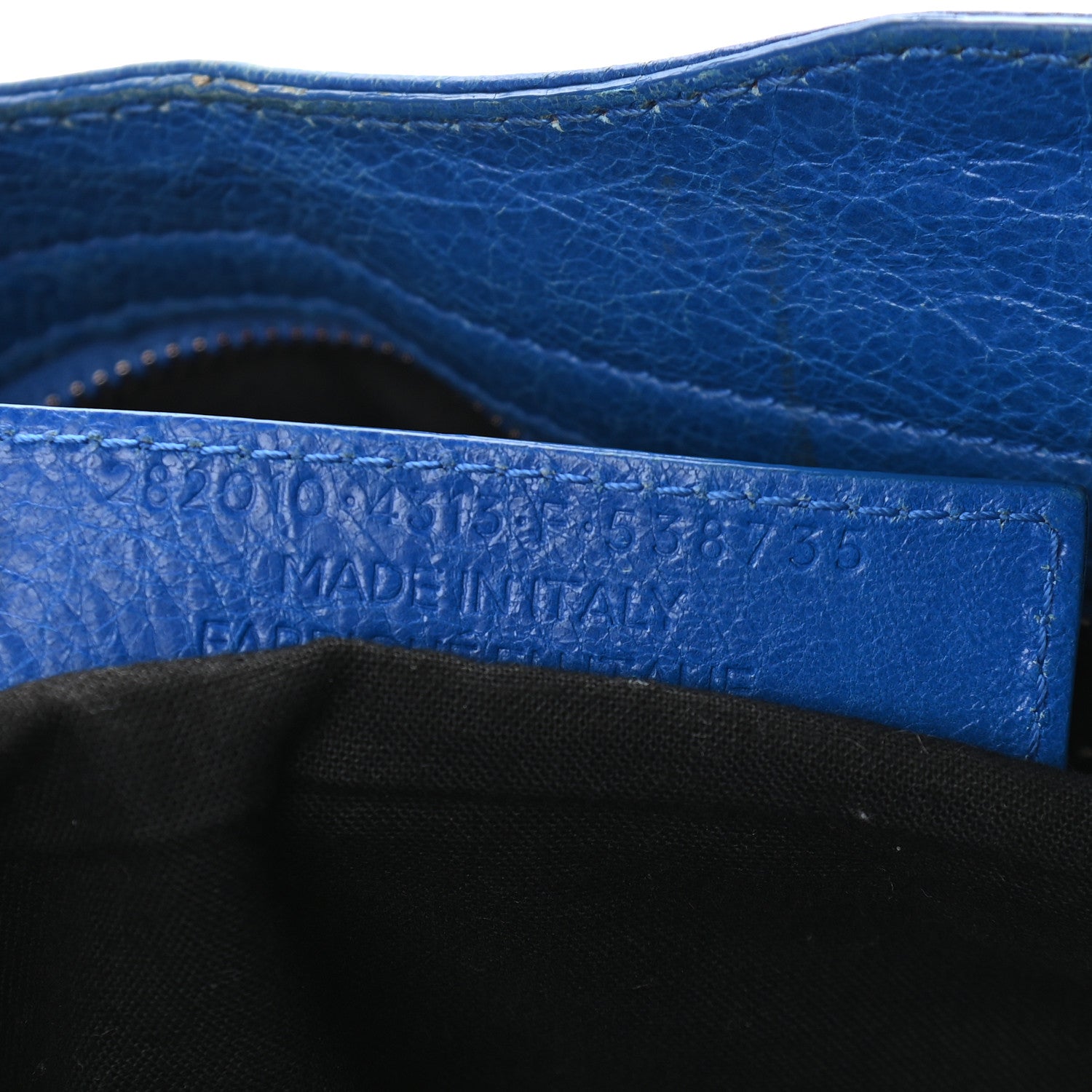 Balenciaga Agneau Giant 12 Silver Hardware Velo Bleu Lazuli 6 of 11