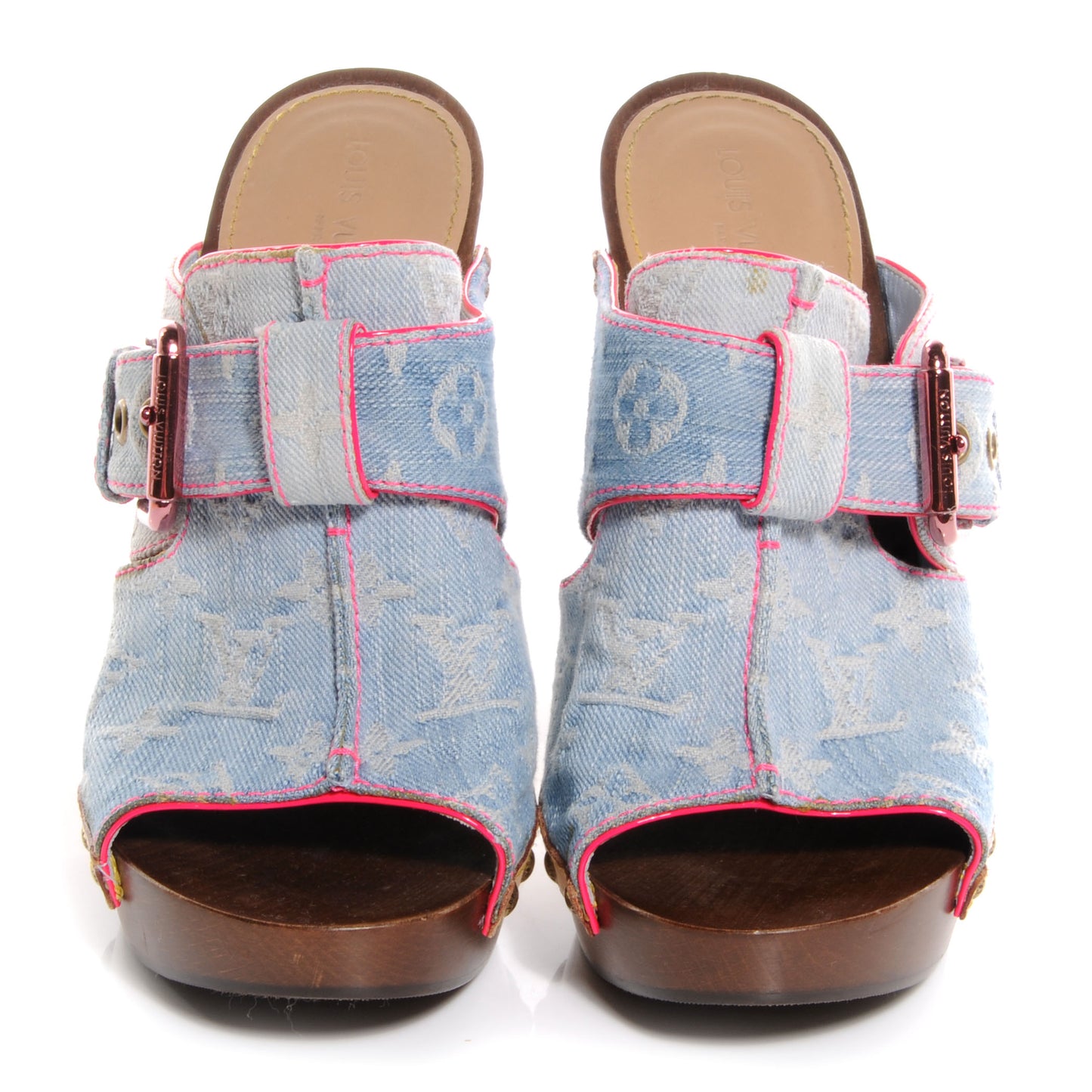 Rosa Denim Mule Clogs 38