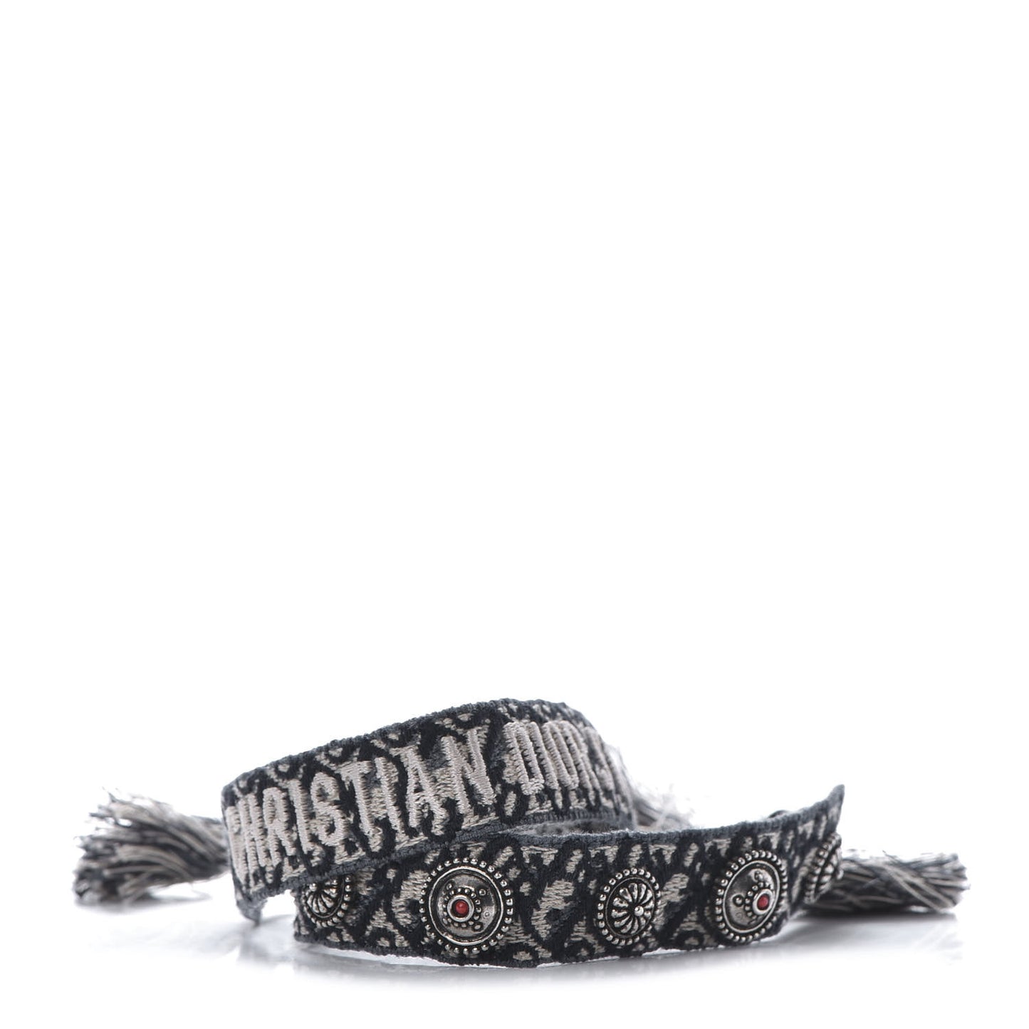 Woven Cotton Oblique J'Adior Friendship Bracelet Set Blue