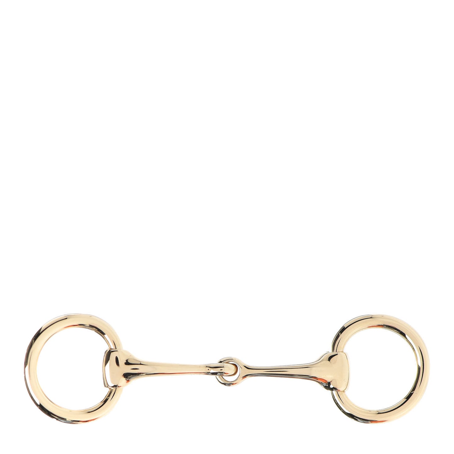Permabrass Mors Scarf Ring Gold