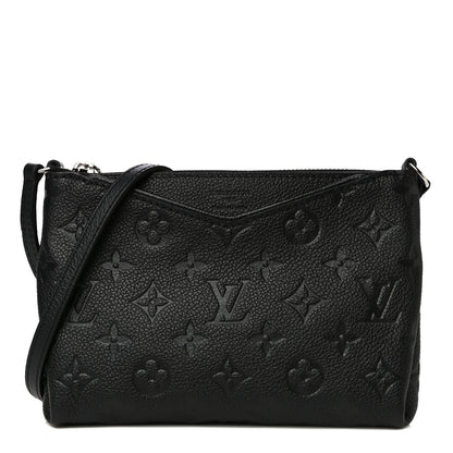 Louis Vuitton Empreinte Pallas Crossbody Black 1 of 10