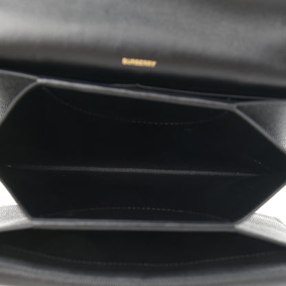Burberry Grained Calfskin Small TB Bag Black 5 of 14