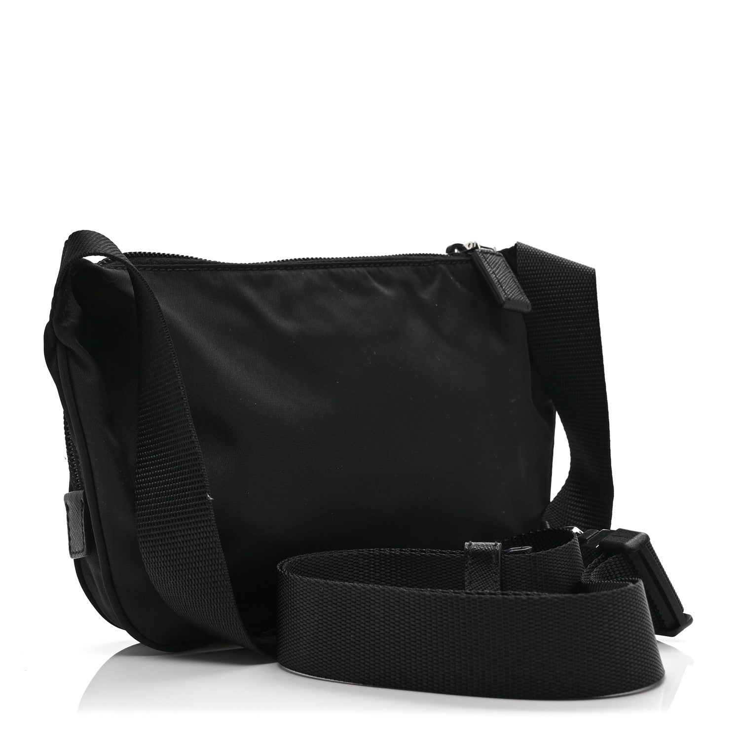 Prada Re-Nylon Saffiano Belt Bag Black 3 of 11