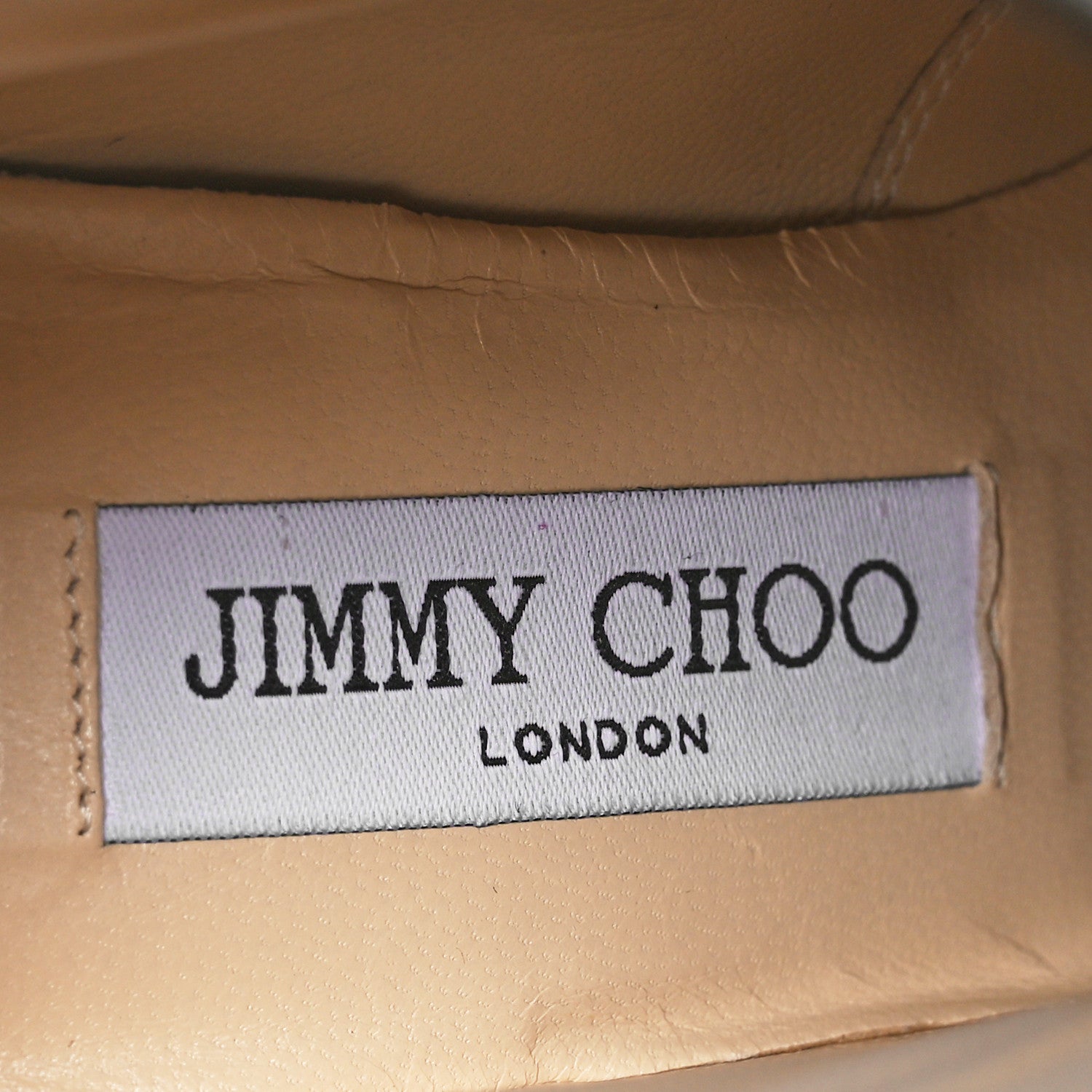 Jimmy Choo Grainy Calfskin Duke 65 Booties 38 Black 7 of 9