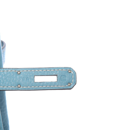 Hermes Togo Birkin 35 Blue Jean 7 of 10