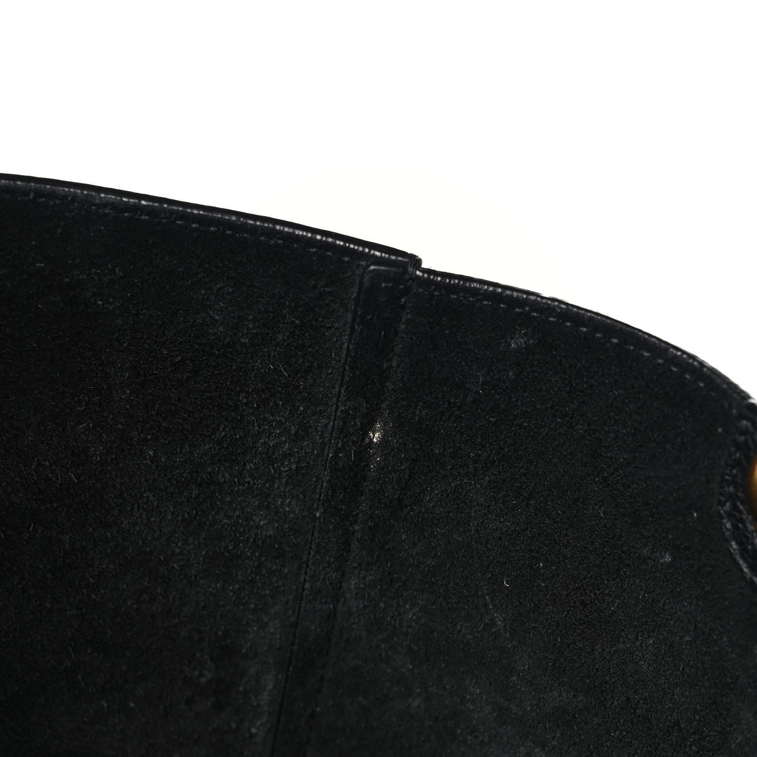 Celine Soft Grained Calfskin Sangle Bucket Bag Black 11 of 11