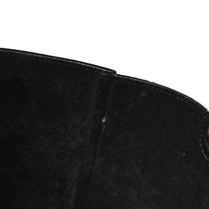 Celine Soft Grained Calfskin Sangle Bucket Bag Black 11 of 11