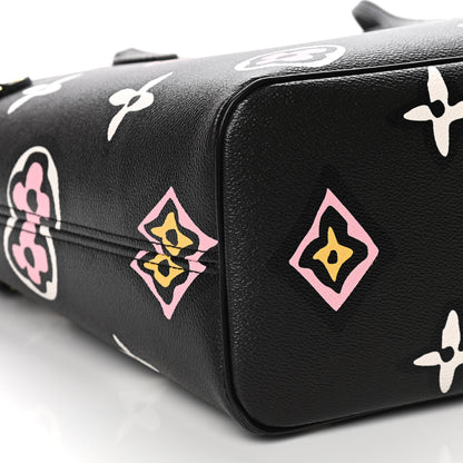 Louis Vuitton Monogram Giant Wild At Heart Neverfull MM Black 7 of 9
