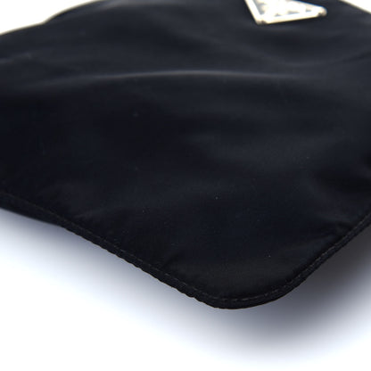 Prada Nylon Flat Messenger Bag Black 8 of 10