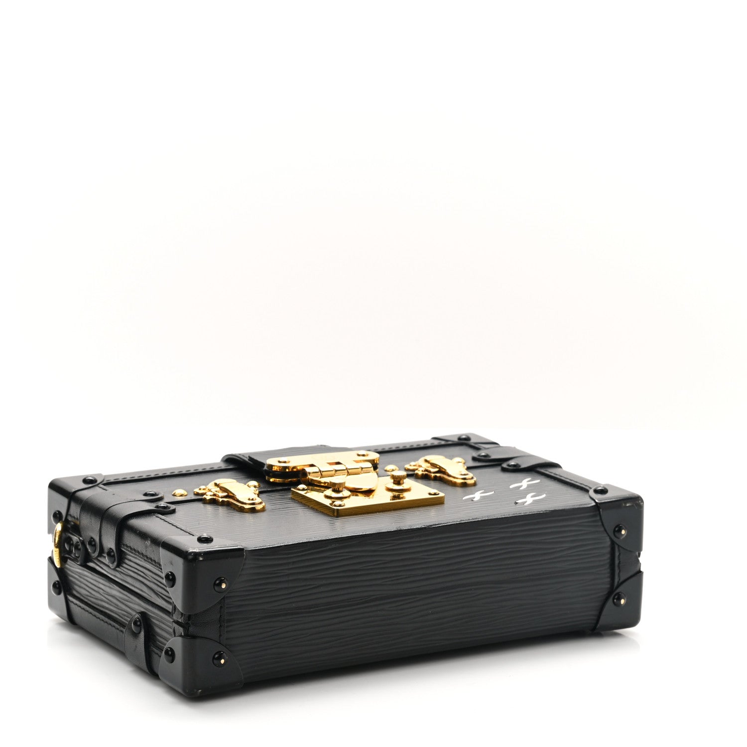 Louis Vuitton Epi Petite Malle Black 4 of 7