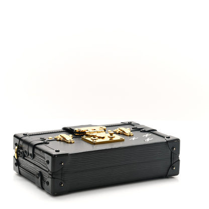 Louis Vuitton Epi Petite Malle Black 4 of 7