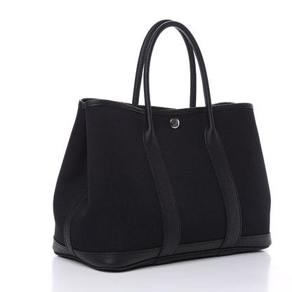 Hermes Toile Negonda Garden Party 30 TPM Black 3 of 10