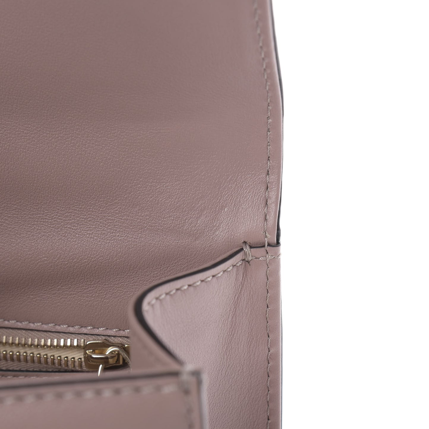 Vitello Medium Glam Lock Rockstud Flap Poudre