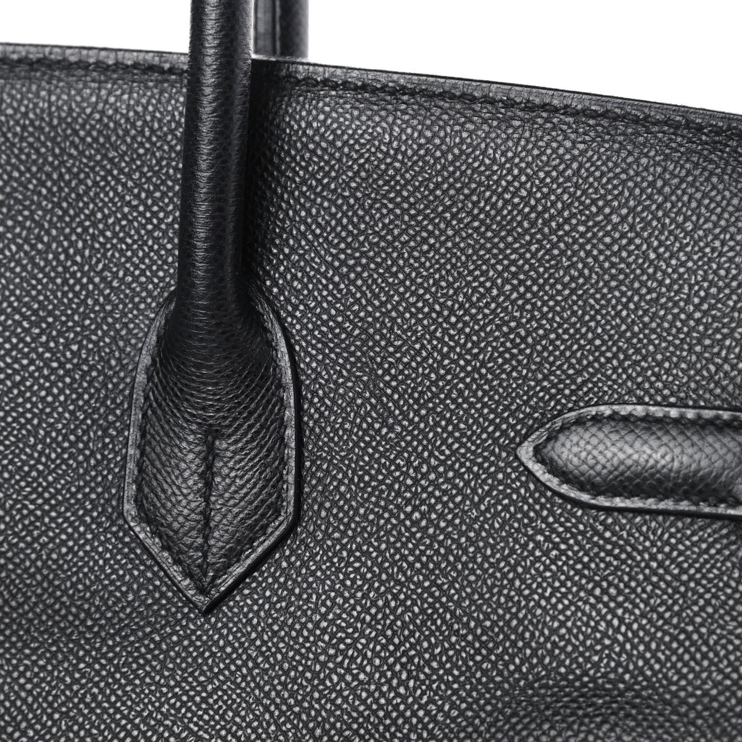 Epsom Birkin 35 Black