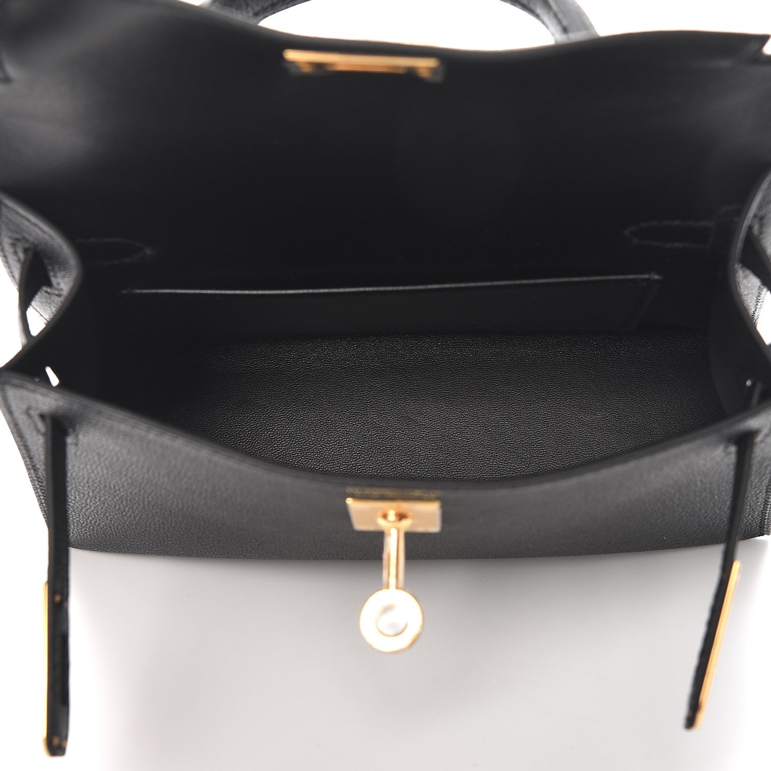 Hermes Chevre Mysore Mini Kelly Sellier 20 Black 10 of 76