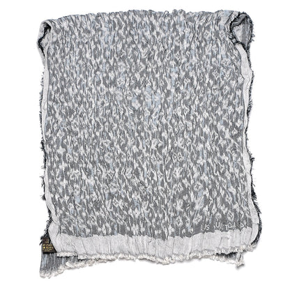 Louis Vuitton Silk Wool Monogram Ikat Scarf 3 of 5