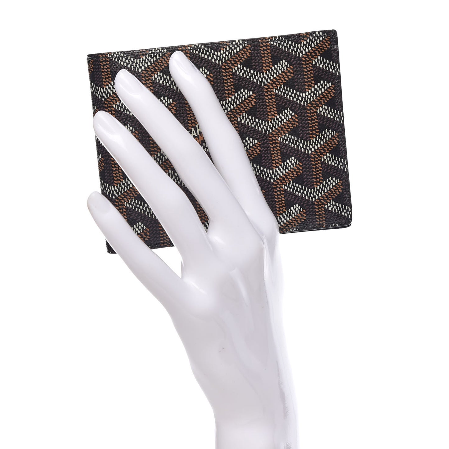 Goyardine Bi-Fold Victoire PM Wallet Black